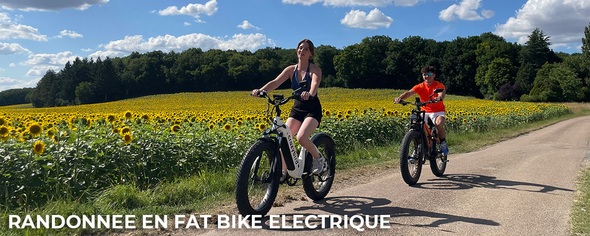 Randonnée en fat bike électrique en Seine-et-Marne 77